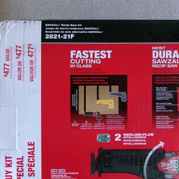 Milwaukee M18 Sawzall Reciprocating Saw Kit - New in Box - Picture 4 of 9